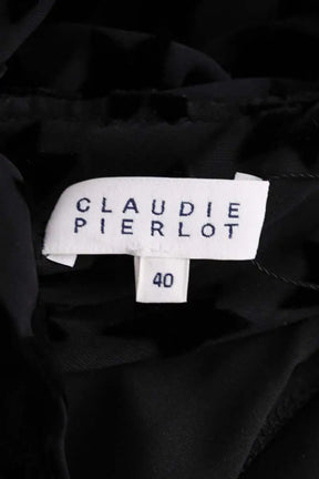 Robe Claudie Pierlot Noir en Viscose