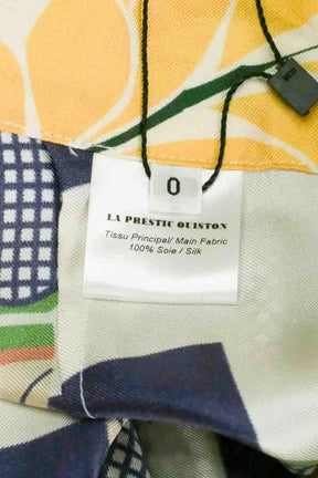 Pantalon La Prestic Ouiston Marine en Soie
