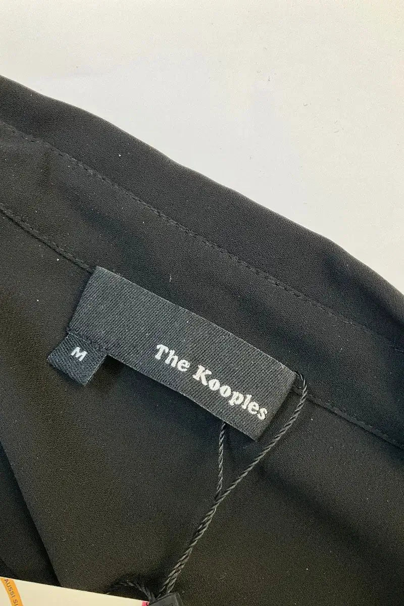 Chemise The Kooples Noir en Coton