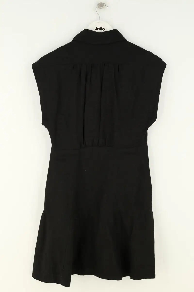Robe Sandro Noir en Viscose