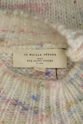 Pull Sézane Beige en Laine