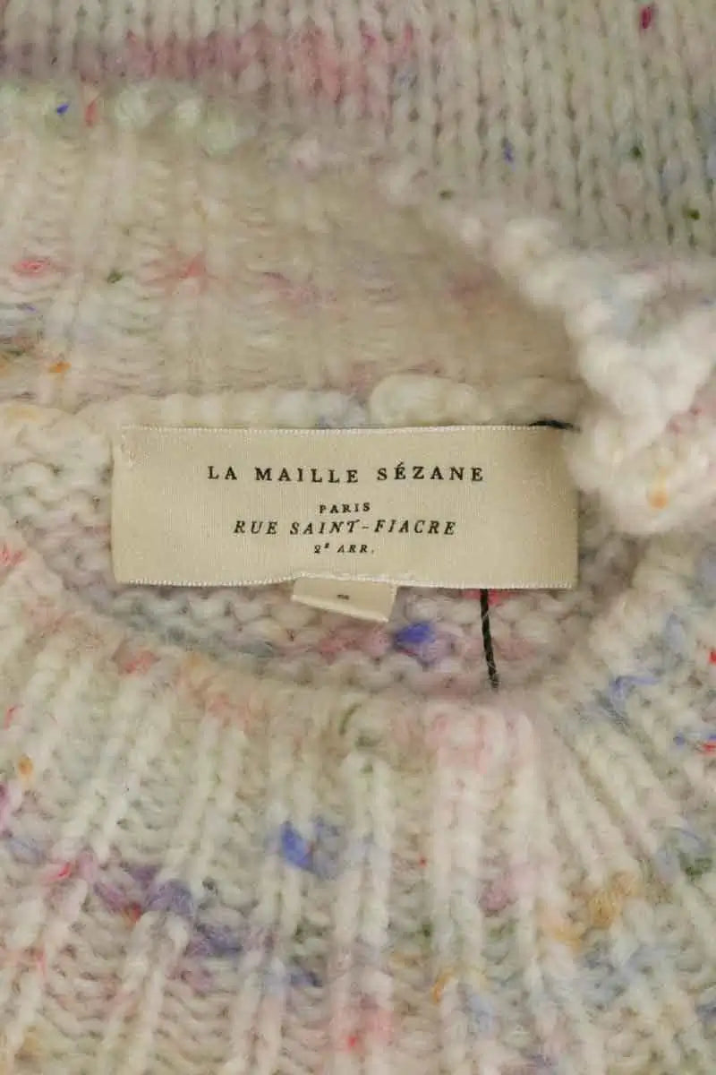 Pull Sézane Beige en Laine