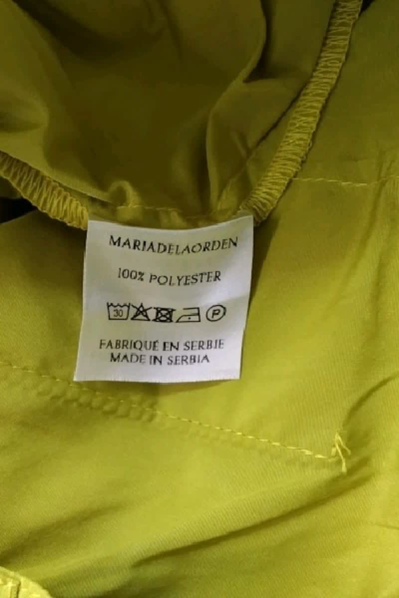 Pantalon large Maria de la Orden  Jaune
