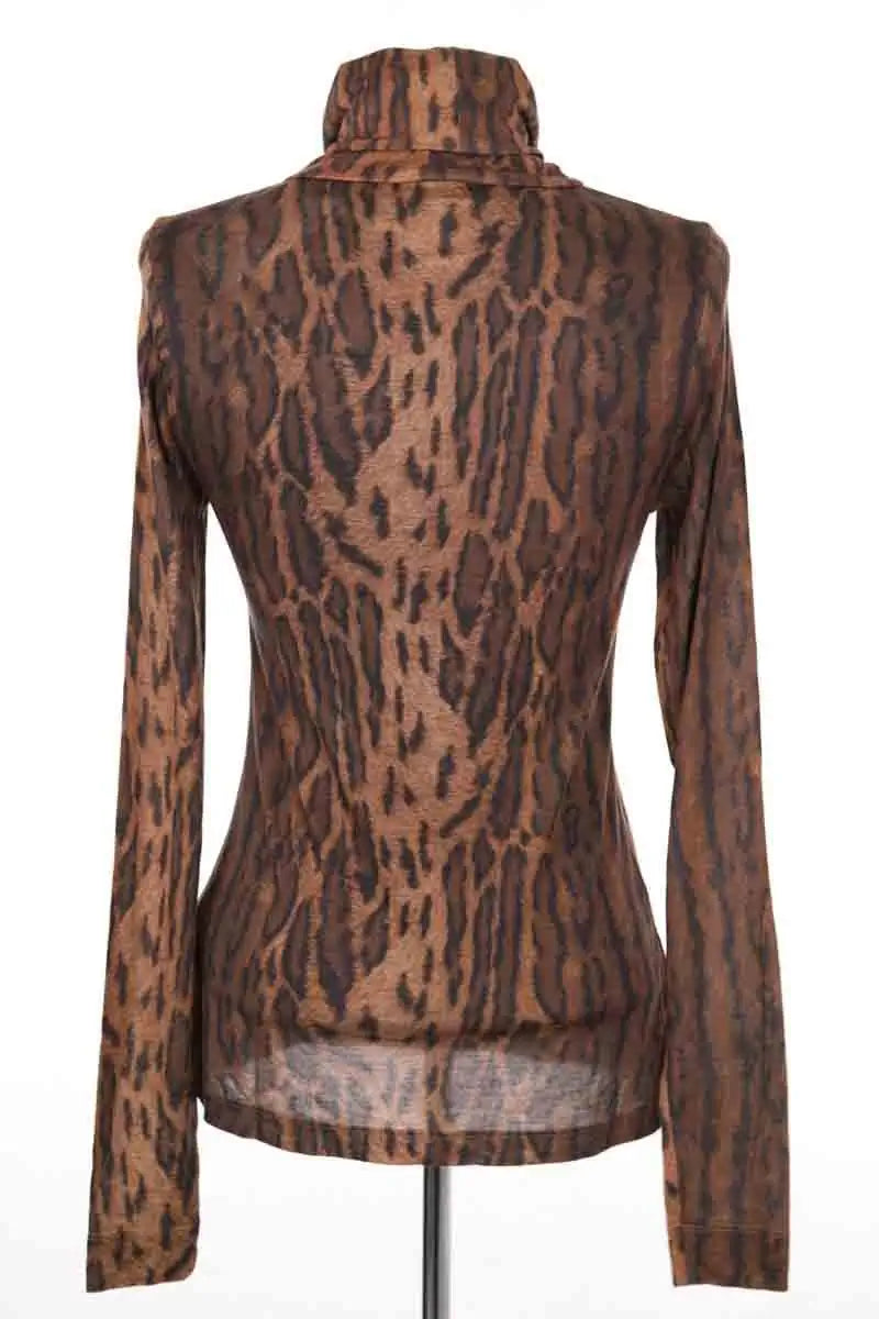 Top Notshy Marron en Cachemire