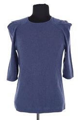 Pull Paul & Joe Bleu en Cachemire, taille S - Seconde Main