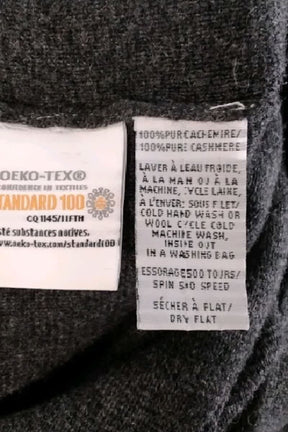 Pantalon large Eric Bompard  Gris