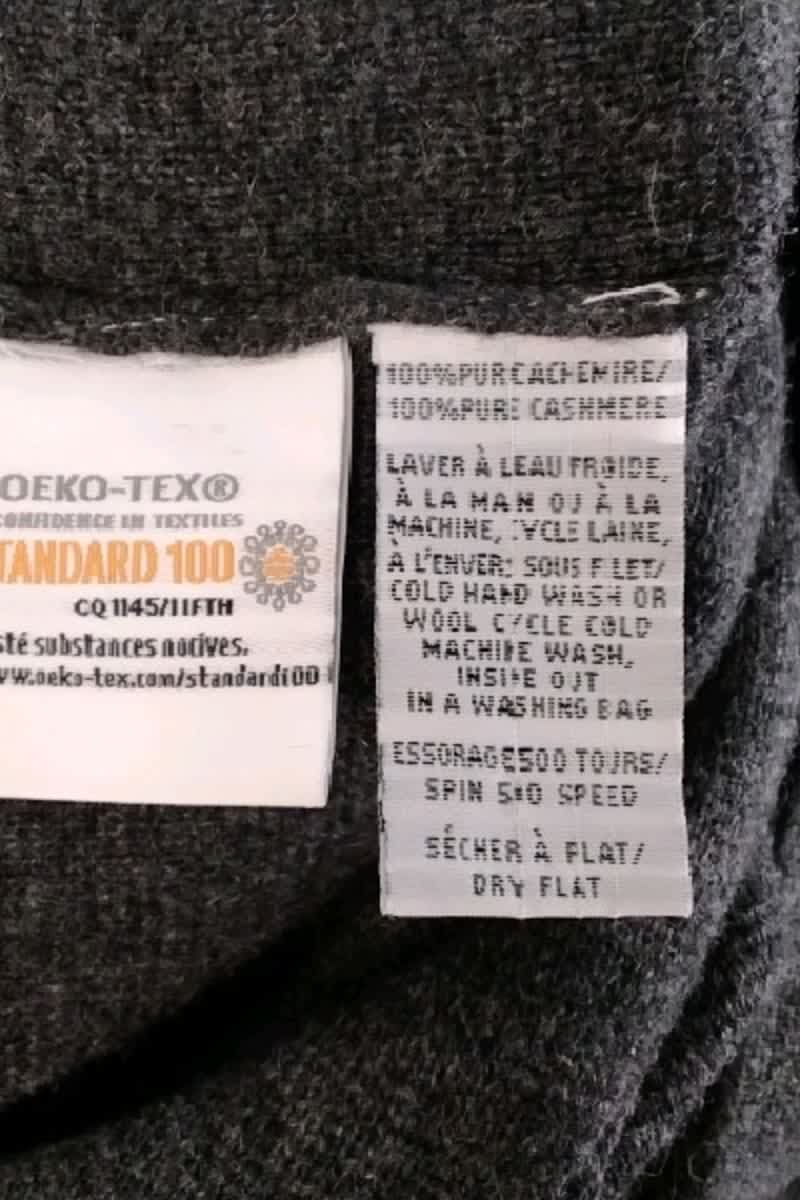 Pantalon large Eric Bompard  Gris