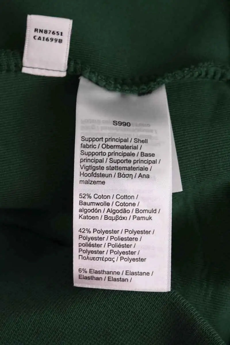 Sweatshirt Lacoste Vert en Coton