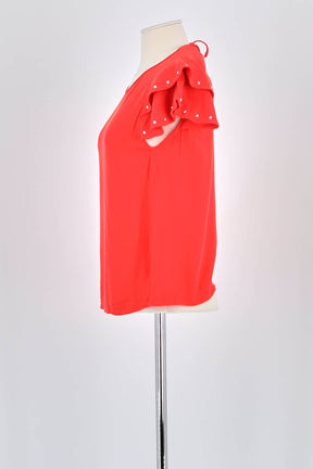 T-shirt Maje  Rouge