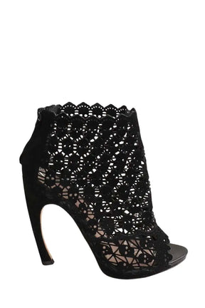 Talons Alexander McQueen  Noir