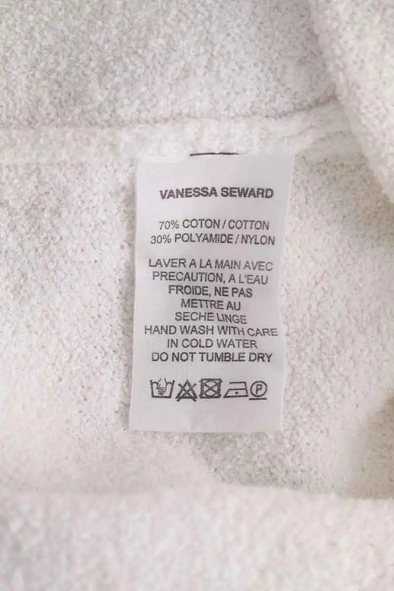 Top Vanessa Seward Blanc en Coton