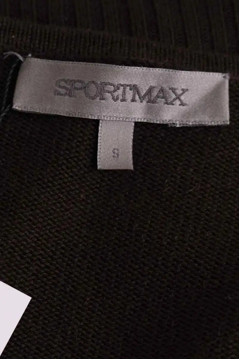 Top Sportmax Marron en Soie