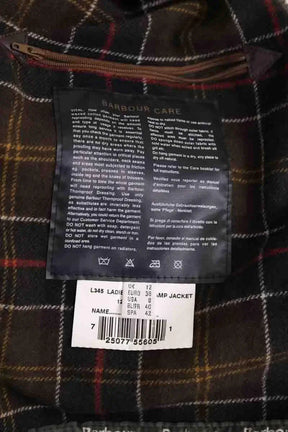 Manteau Barbour Kaki en Daim