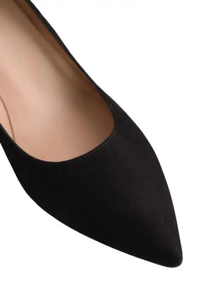 Talons LK Bennett Floret Noir en Daim