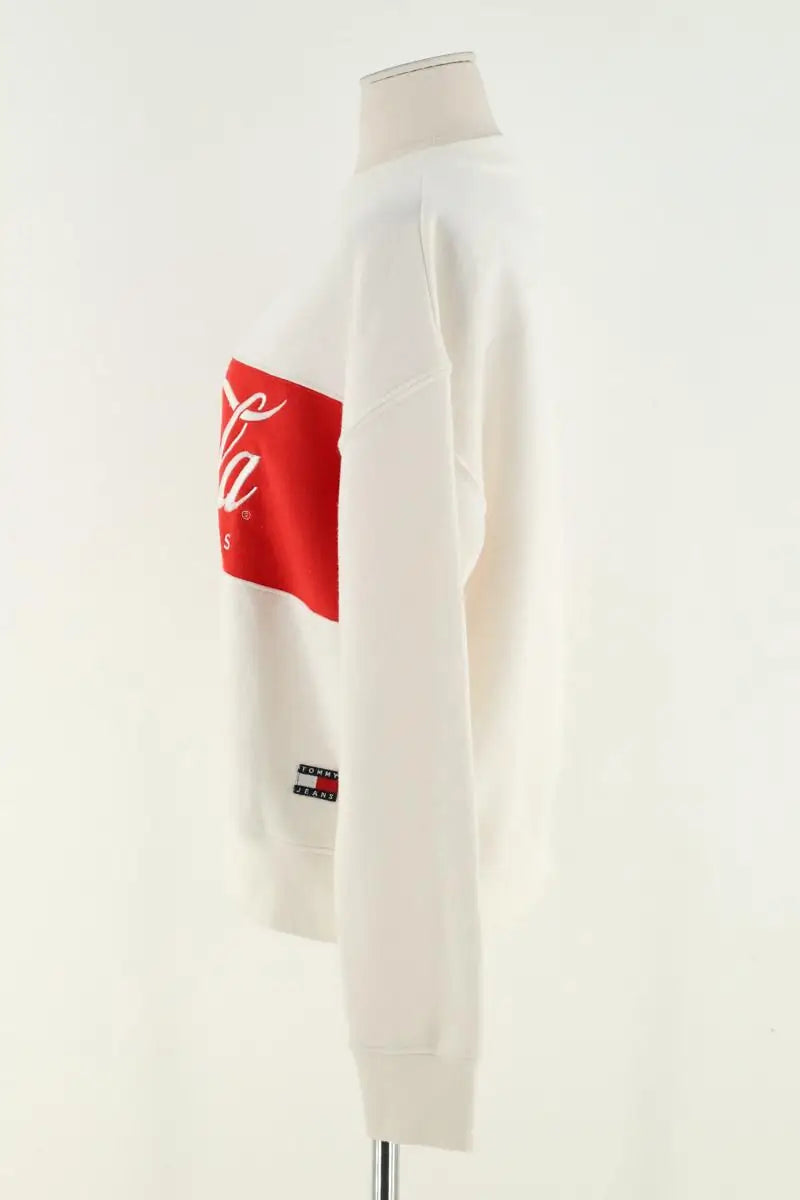 Sweatshirt Tommy Hilfiger Beige en Coton