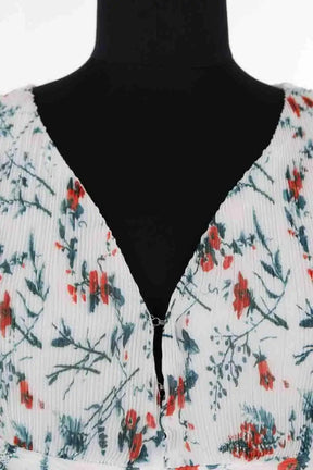 Robe Maje Blanc en Viscose