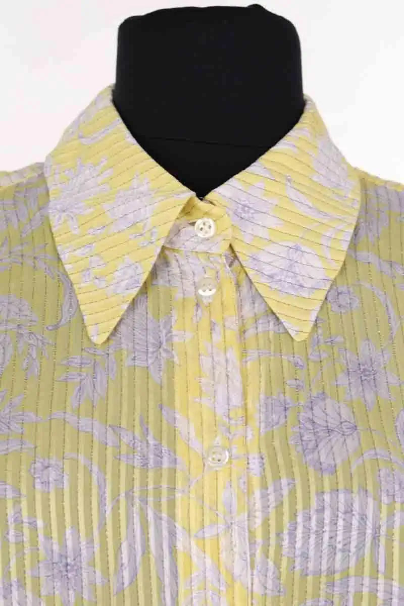 Chemise Tara Jarmon Jaune en Viscose