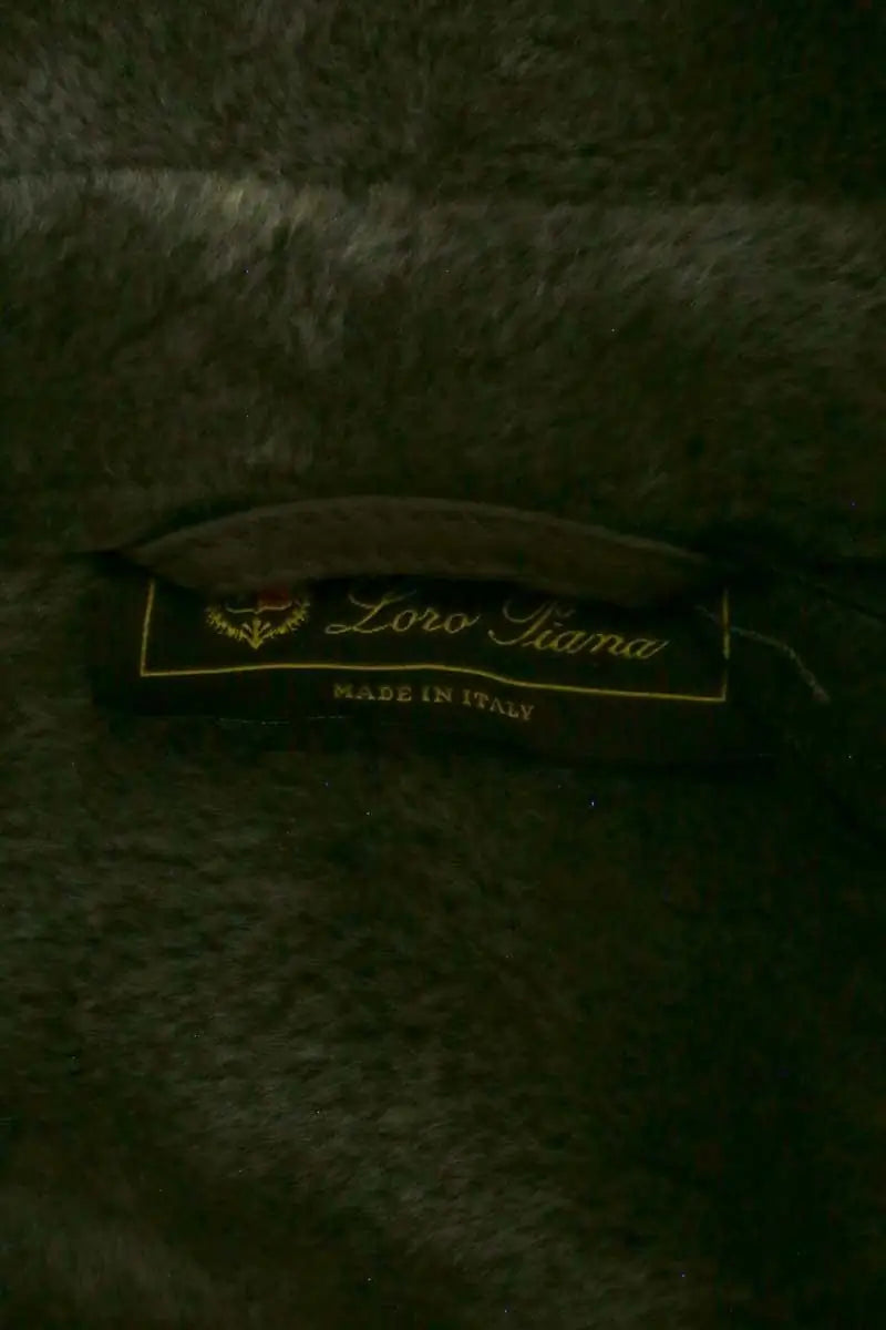 Manteau Loro Piana Marron en Daim
