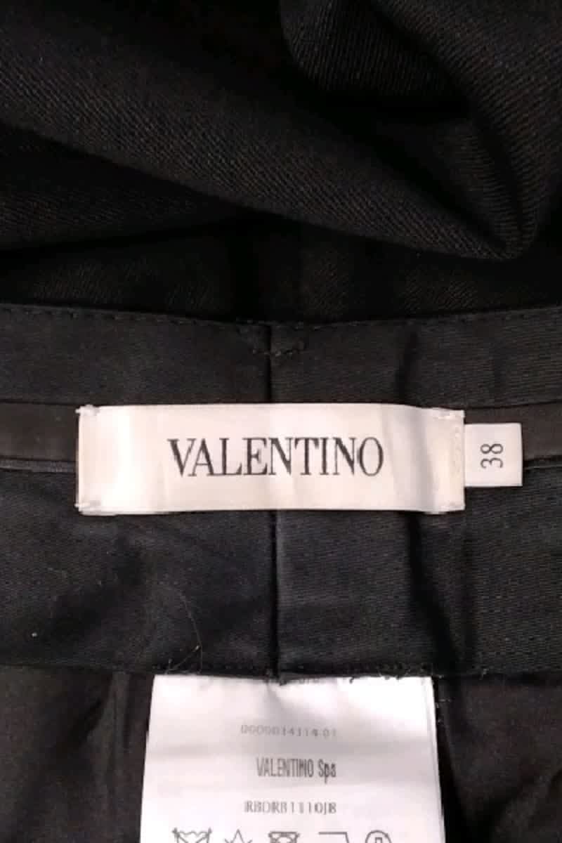 Pantalon slim Valentino  Noir