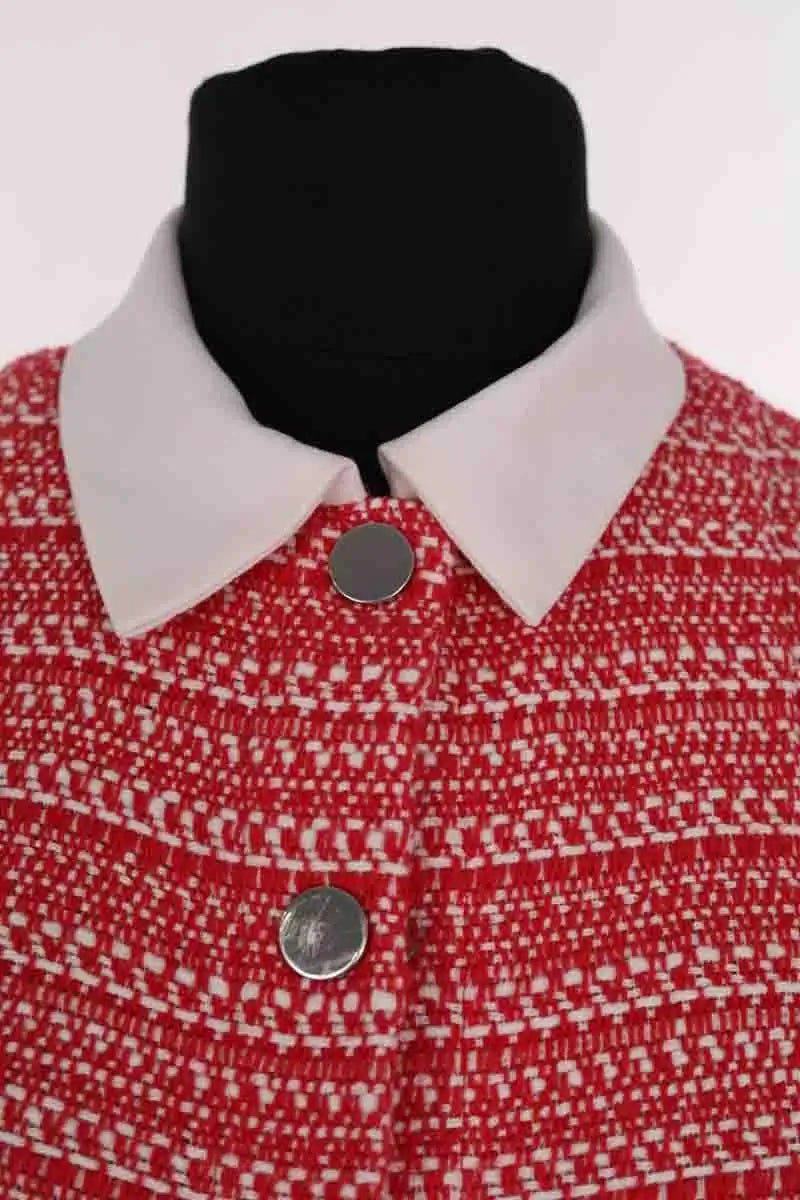 Robe Maje Rouge en Coton
