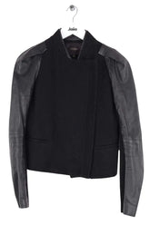 Veste Maje Noir en Laine, taille S - Seconde Main