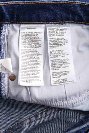Jean slim Tommy Hilfiger Izzie high slim ankle Bleu en Coton
