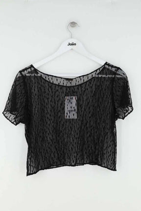 Blouse Noo Noir en Synthétique