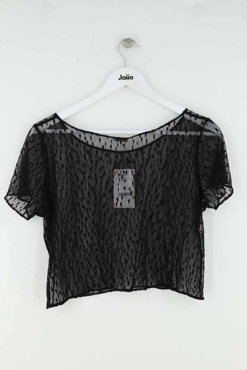 Blouse Noo Noir en Synthétique