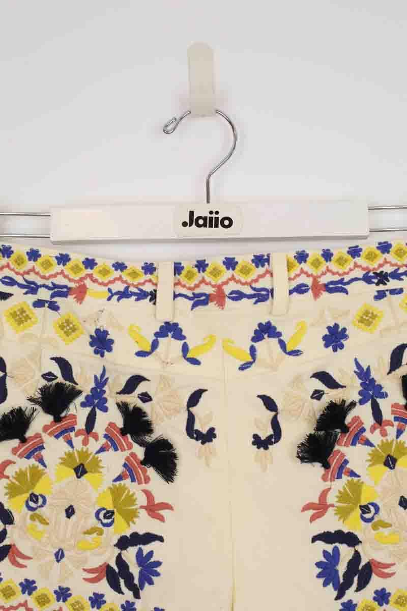 Short Antik Batik  Blanc