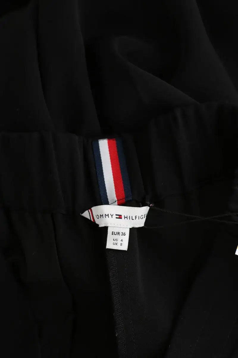 Pantalon droit Tommy Hilfiger  Noir