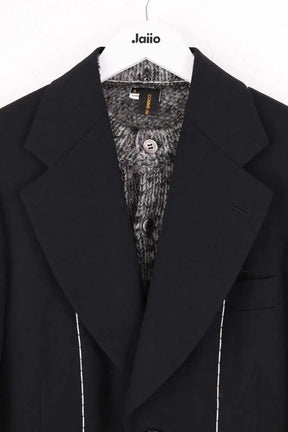 Veste Comme Des Garçons Noir en Laine