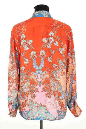 Chemise Sandro  {"state":"generated","value":"Orange","isStale":false} en Viscose