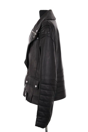 Veste Balmain Noir en Cuir