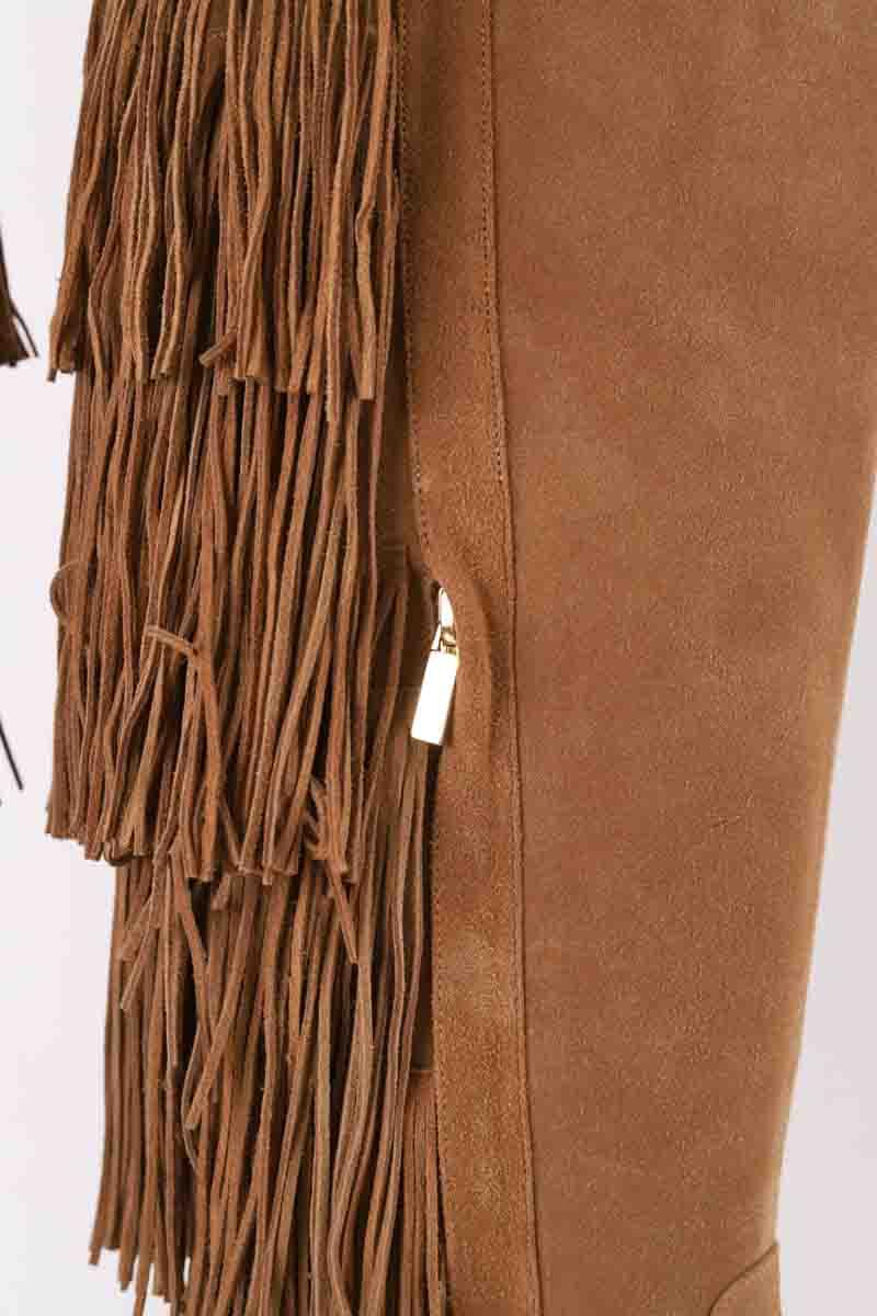 Bottes Christian Louboutin  Marron