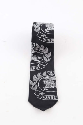 Cravate Burberry  Noir
