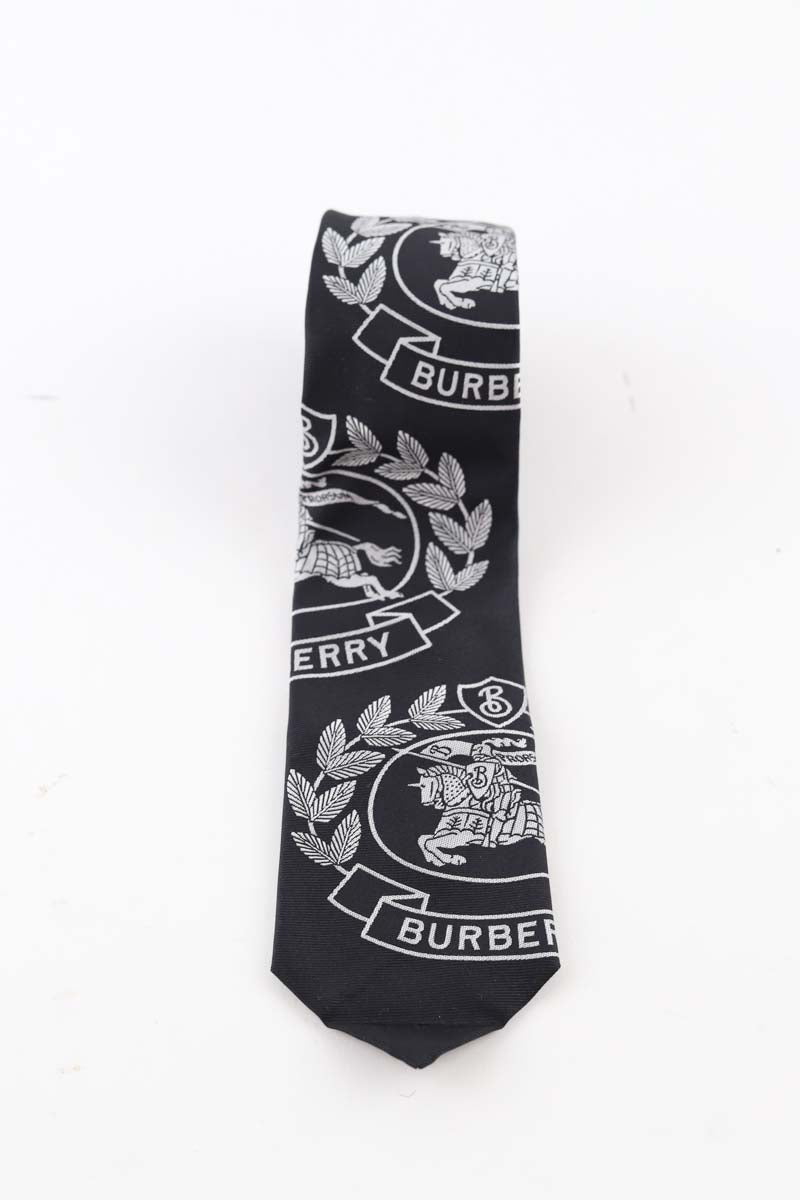 Cravate Burberry  Noir
