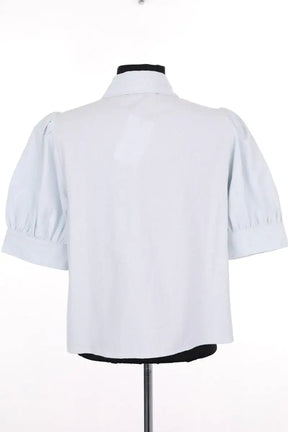 Chemise Sézane Bleu en Synthétique