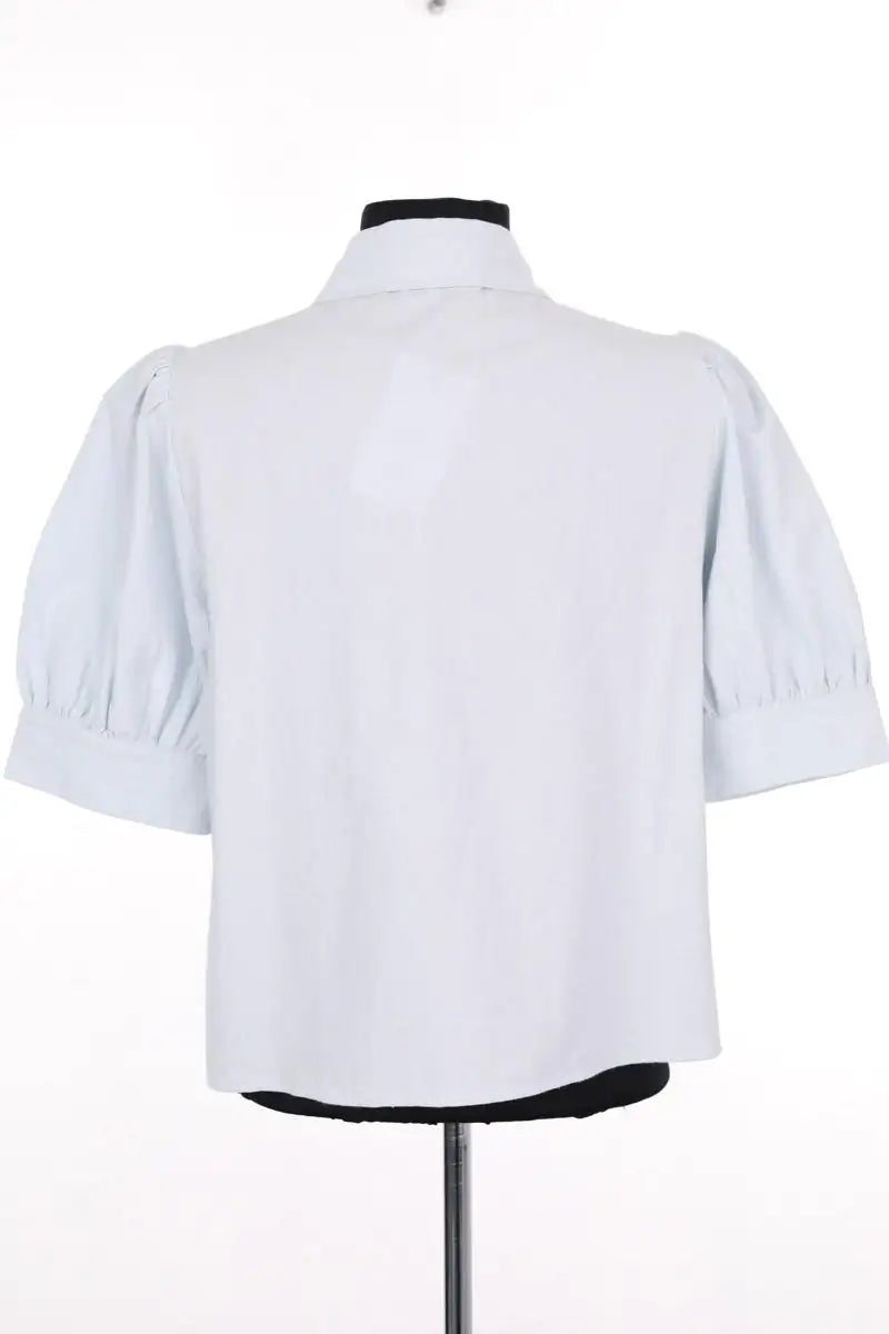 Chemise Sézane Bleu en Synthétique