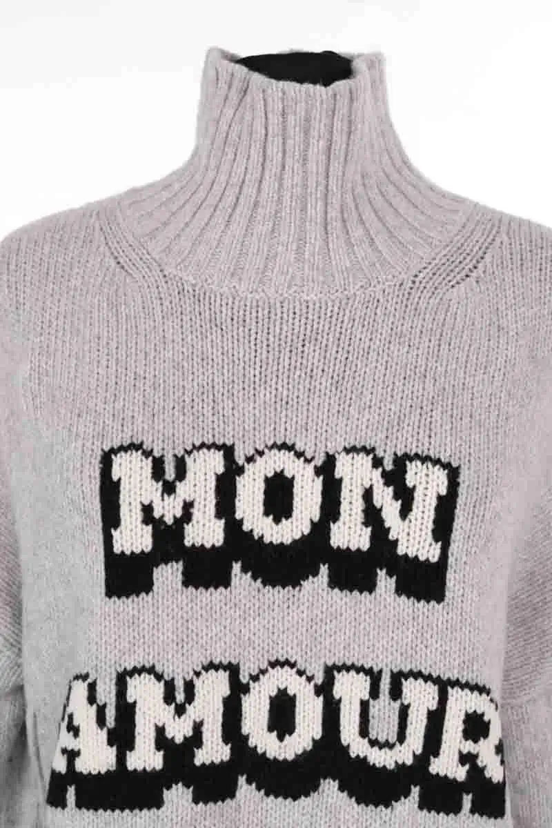 Pull Zadig & Voltaire Gris en Laine
