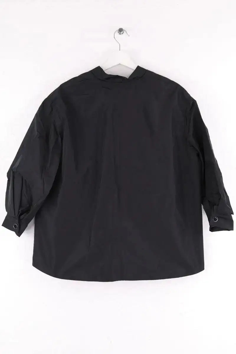 Veste Longchamp Veste Kimono Techno- Taffetas Noir en Synthétique