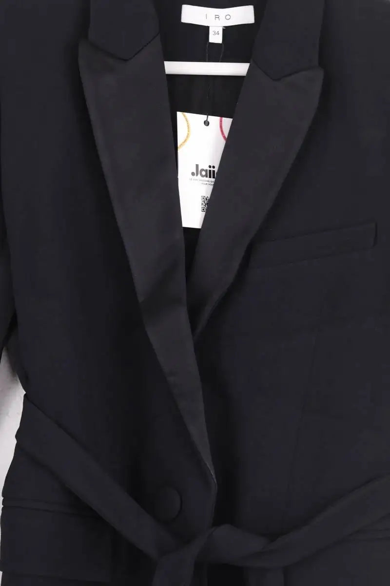 Blazer Iro Noir en Laine