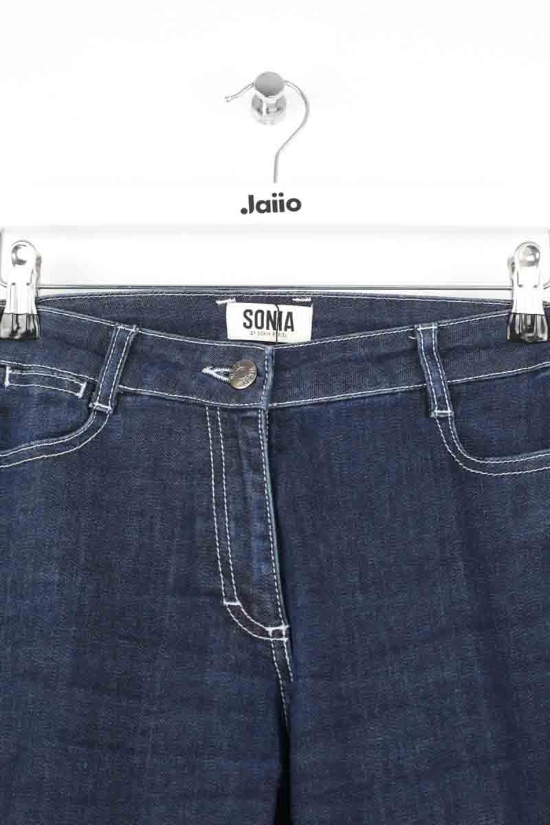 Jean slim Sonia Rykiel  Marine