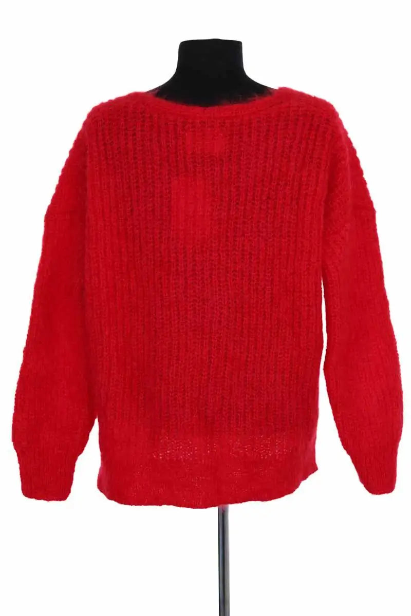 Pull Des Petits Hauts Rouge en Laine