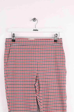 Pantalon droit Sézane Rouge en Synthétique
