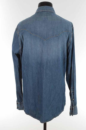 Chemises Wrangler  Bleu