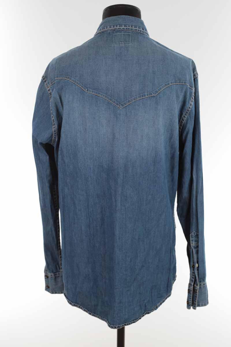 Chemises Wrangler  Bleu