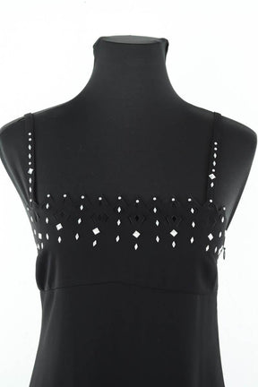 Mi-longueur Paco Rabanne  Noir