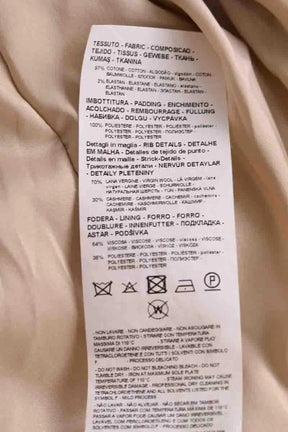 Blouson Emporio Armani Beige en Coton
