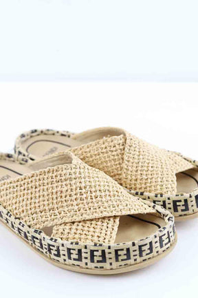 Sandales Fendi  Beige