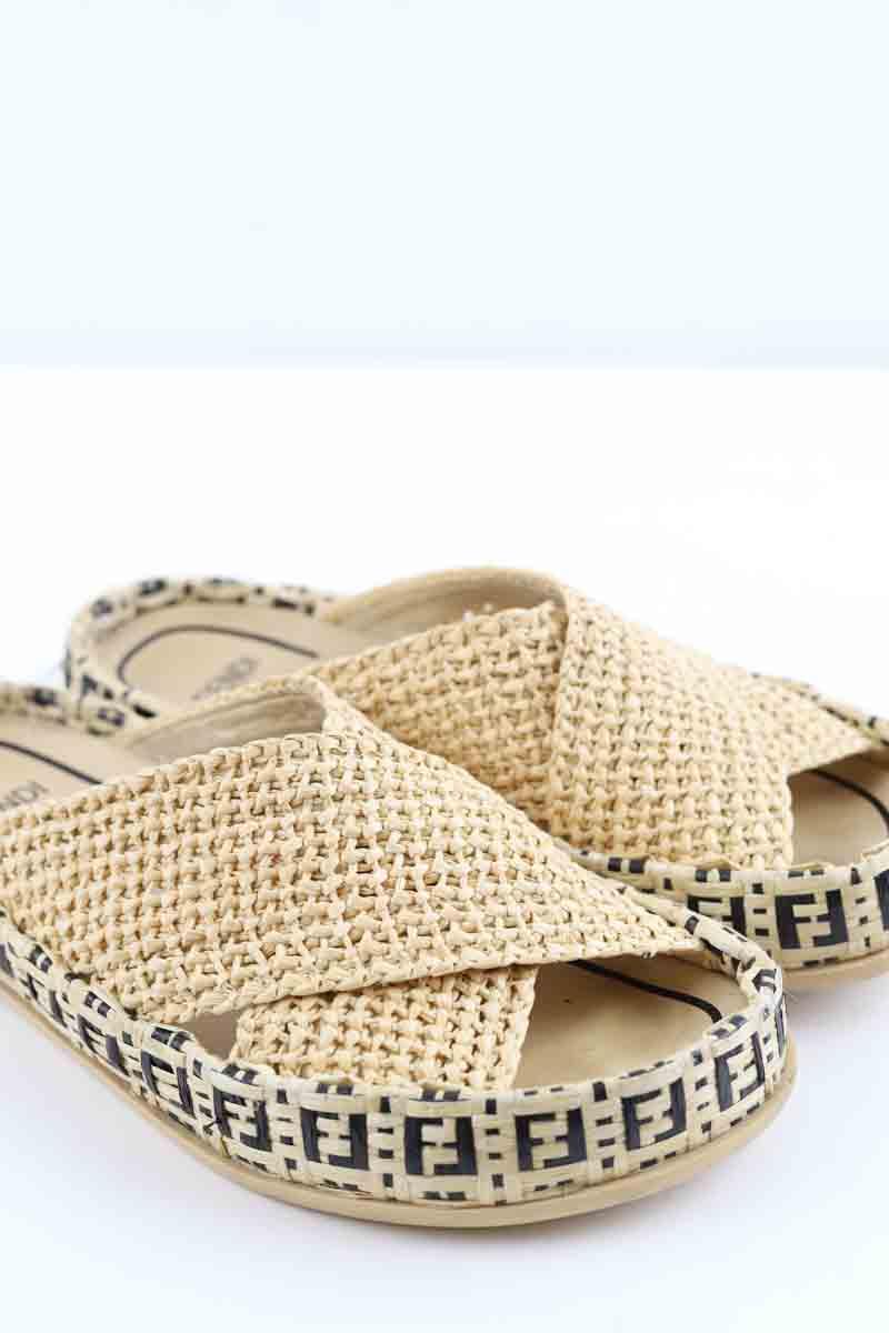 Sandales Fendi  Beige